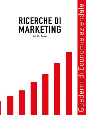cover image of Ricerche di marketing